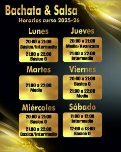 Bachata y salsa en Alcalá de Henares