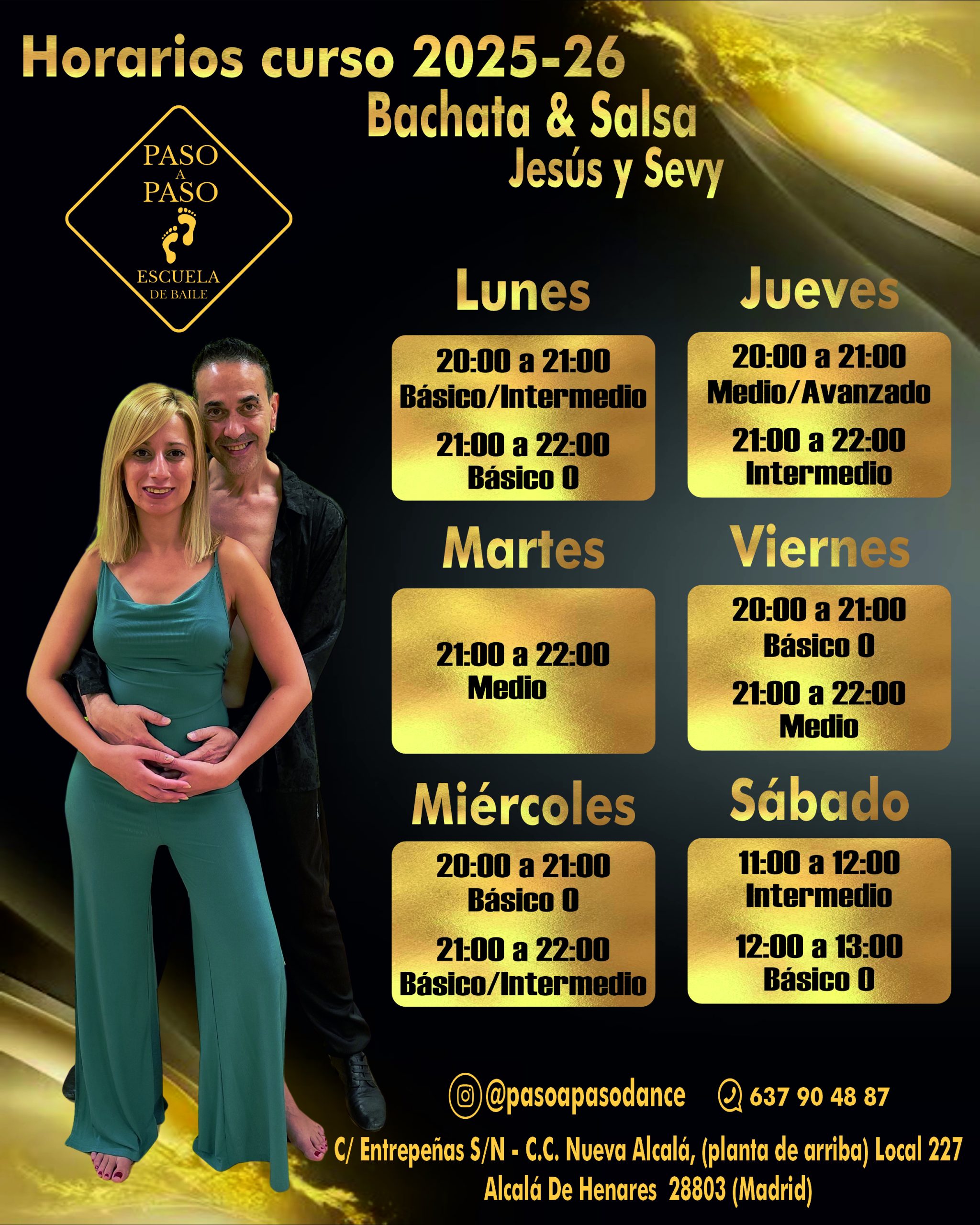 Bachata y salsa en Alcalá de Henares