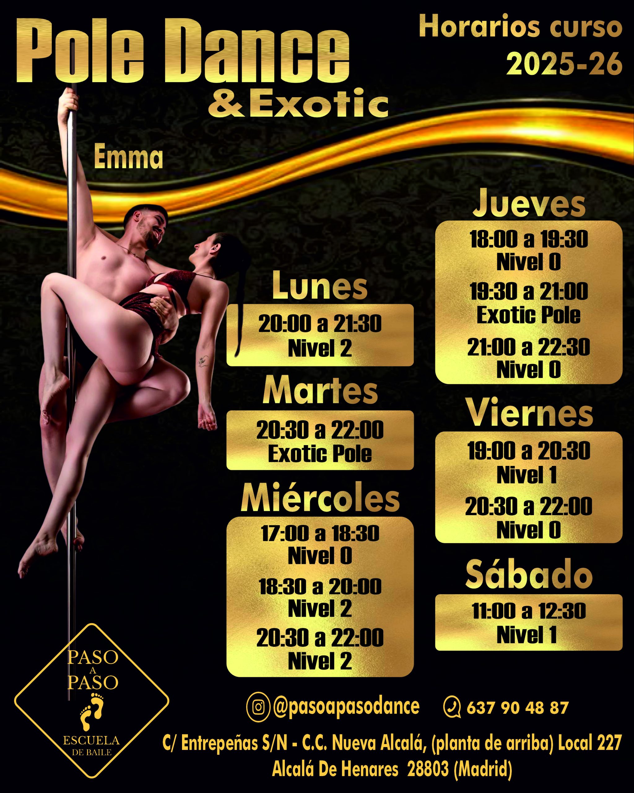 Pole dance En Alcalá De Henares