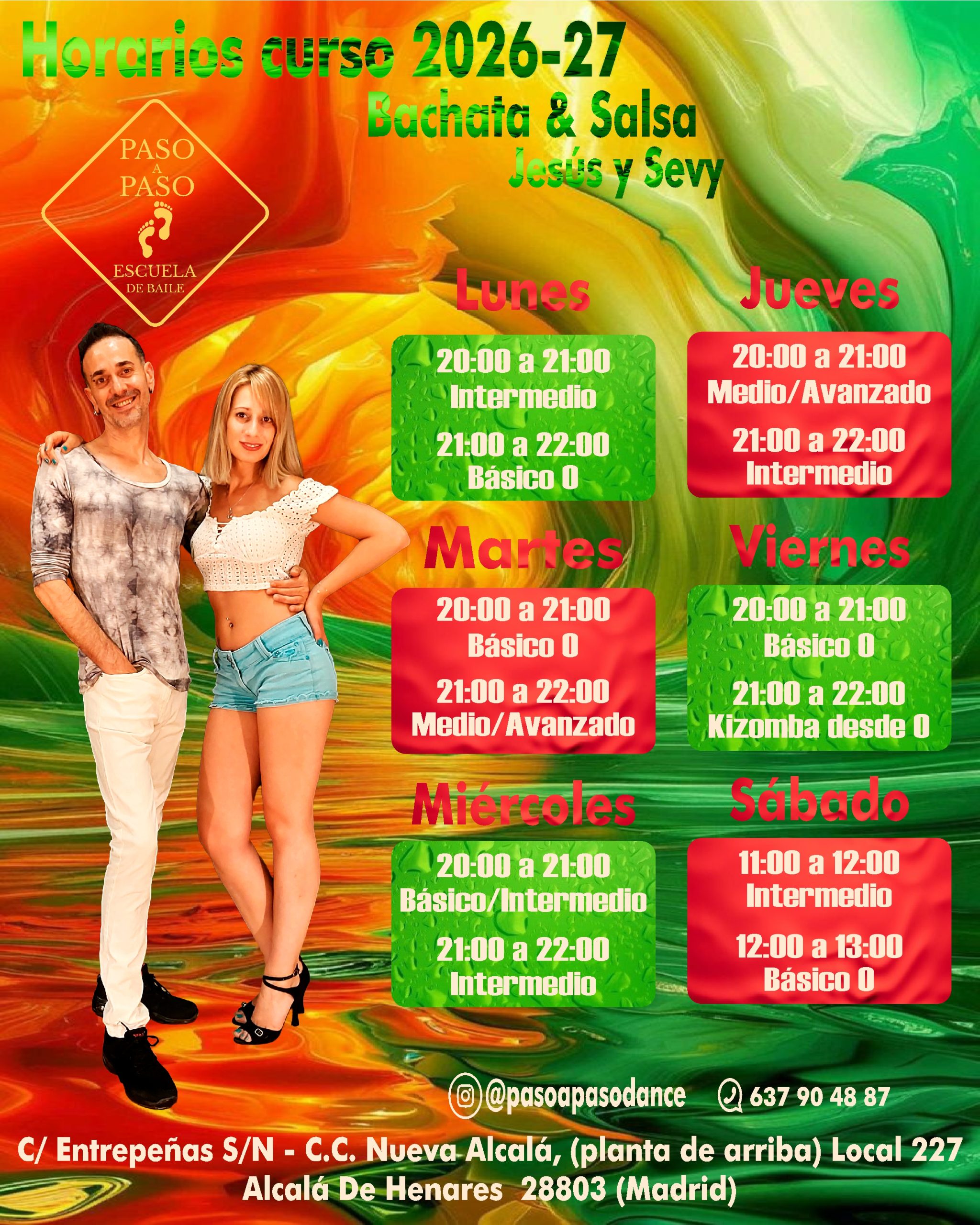 Bachata y salsa en Alcalá de Henares